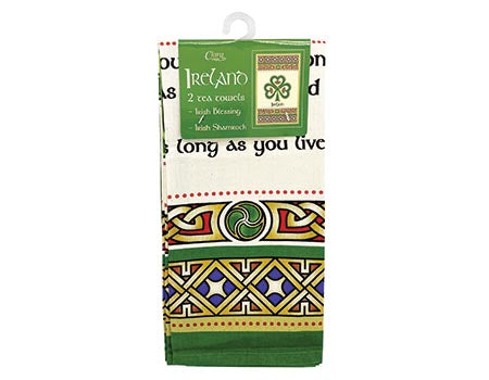 Ireland Set of 2 Tea Towels - available March 2025