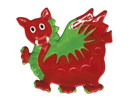 Baby Welsh Dragon Teabag Holder