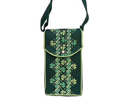 Shamrock Fair Isle Knit Crossbody Bag - available March 18th 2025