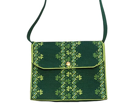 Shamrock Emblem Knit Shoulder Bag - available March 18th 2025