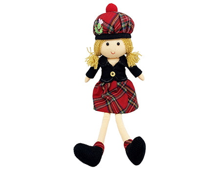 'Heather' Scottish Rag Doll - available March 2025