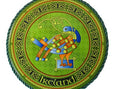 Celtic Peacock Rope Plaque